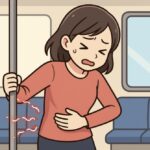 初めて行く場所で急なお腹の痛み、痛む場所の違いと理由