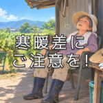 「秋だから、大丈夫」だと思ってない?!